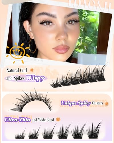 Fox Eye Lash Clusters 8-20mm C Curl Eyelash Extensions