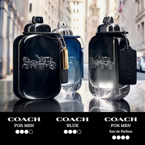 Coach for Men Eau de Toilette Spray - Woody Aromatic Men's Cologne