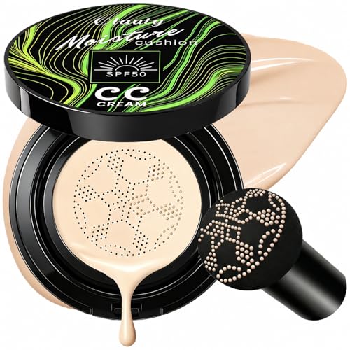 CC Cushion Foundation SPF 50+ - Full Coverage Concealer Ivory