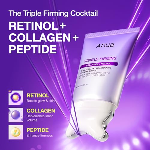 ANUA PDRN Hydrating Cream & Retinol Neck Lifting Set with Gua Sha