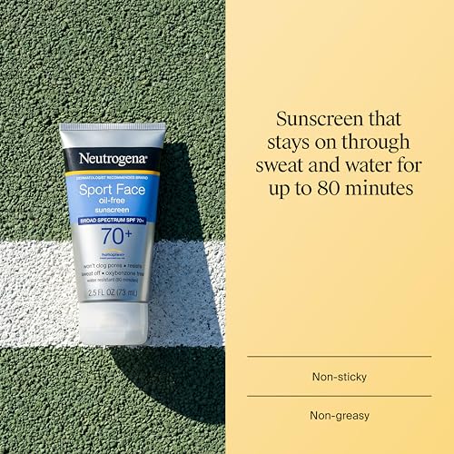 Neutrogena Sport Face Sunscreen SPF 70+ Oil-Free 2.5oz