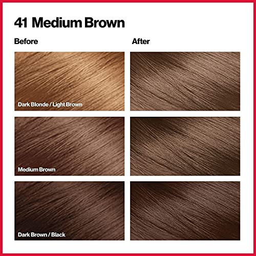 Revlon ColorSilk Beautiful Color 41 Medium Brown 1 ea (Pack of 12)