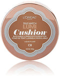L'Oreal Paris True Match Lumi Cushion Foundation C8 Cocoa 0.51 oz - Buildable Luminous Finish