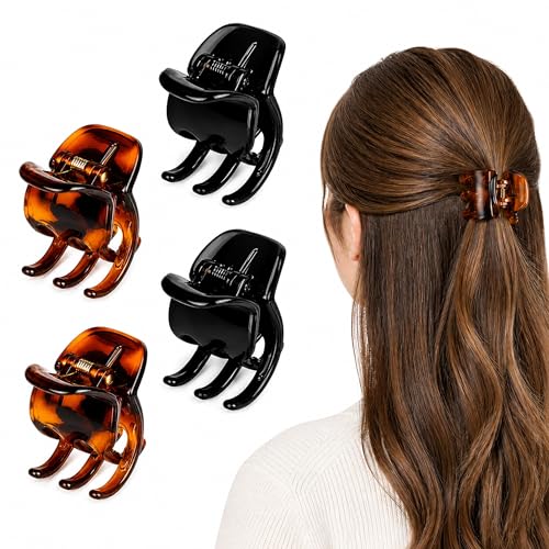 Medium Claw Clips for Women - 4 Pack Hair Jaw Clips