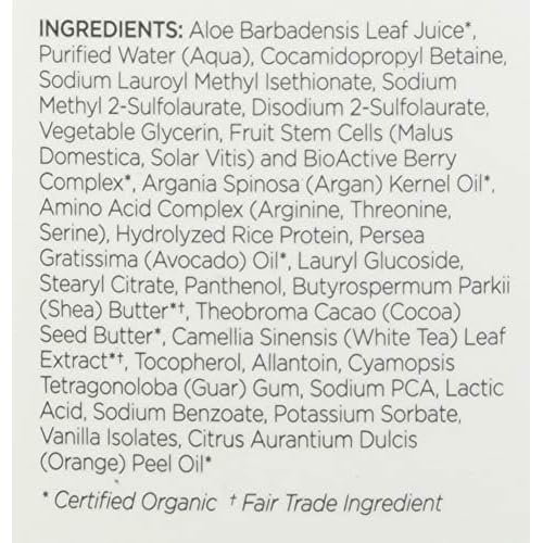 Andalou Naturals Argan Oil & Shea Moisture Rich Shampoo, Orange, 11.5 Ounce