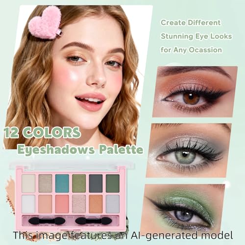 Color Nymph All-in-One Makeup Kit with Travel Bags