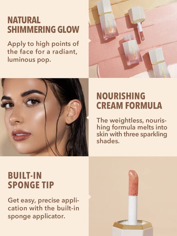 SHEGLAM Glow Bloom Liquid Highlighter - Vanilla Frost