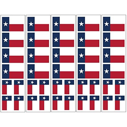 40 Tattoos: Texas State Flag, Texan Party Favors