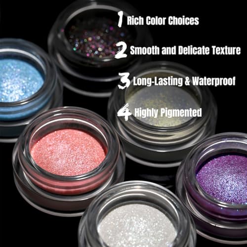 10-Color Baked Shimmer Eyeshadow Palette – 8HR Wear