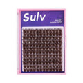 Dark Brown Lash Clusters - DIY Eyelash Extensions 12mm (144Pcs)