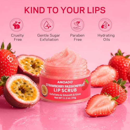Strawberry Passionfruit Sugar Lip Scrub 35g