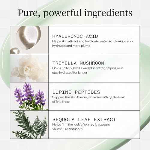 Ursa Major Forest Water Hyaluronic Serum | Deeply Hydrating Natural Face Serum | Boosts Firmness, Plumps Skin & Smooths Appearance of Fine Lines | Vegan, Cruelty-Free, Non-Toxic | 1.0 ounce