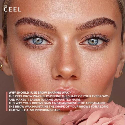 The Ceel Eyebrow Styling Wax – Clear Brow Gel, 50ml