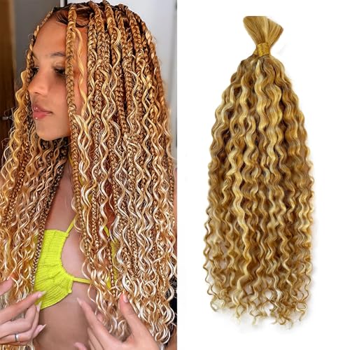 27/613 Boho Human Hair Braiding Bundles 20 Inch