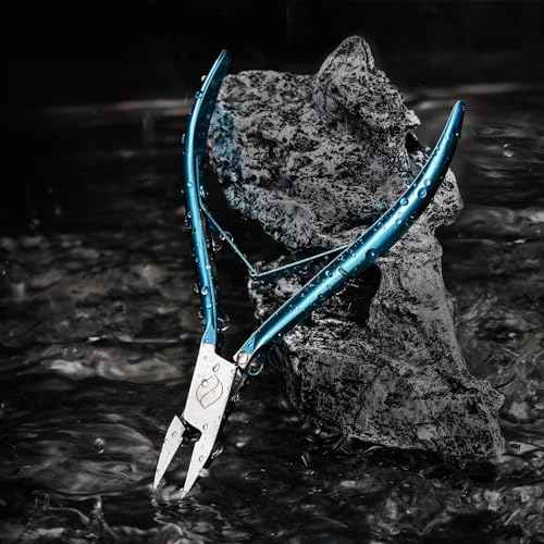 FERYES Ingrown Toenail Clippers Straight Blade Toe Nail Clippers for Thick Nails for Seniors, Stainless Steel Nail Clippers for Thick Toenails - Ultra-Slim 16mm Blade Fingernail Clippers