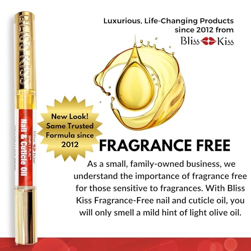 Bliss Kiss Nail Oil Cuticle Pen with Vitamin E & Jojoba