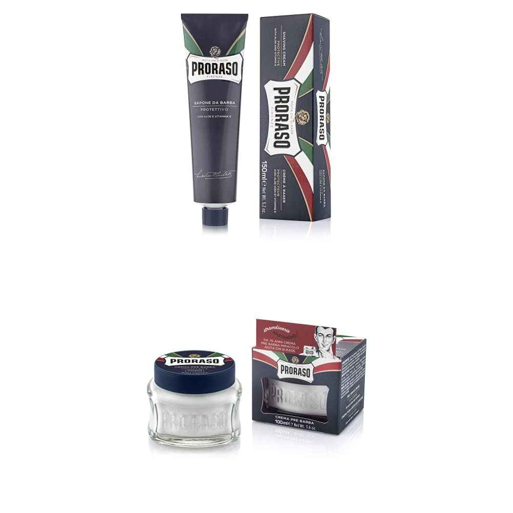 Protective Shaving Cream, 5.2 Oz. & Pre-Shave, 3.6 Oz.