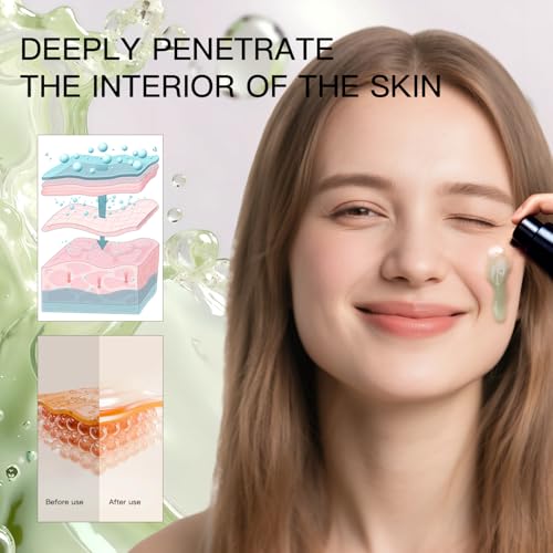Madagascar Centella, Facial Serum for face, Natural Extraction of Bakuchiol, Centella Asiatica Extract for Soothing Sensitive& Acne-Prone Skin, for Scars, Moisturizing& Firming- 45ml