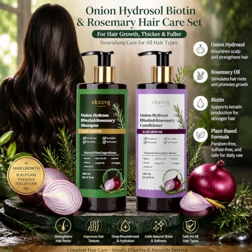 Onion Hydrosol Biotin Shampoo & Conditioner Set