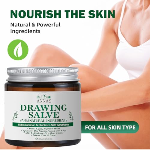 Maximum Strength Drawing Salve for Ingrown Hair and Skin Irritations