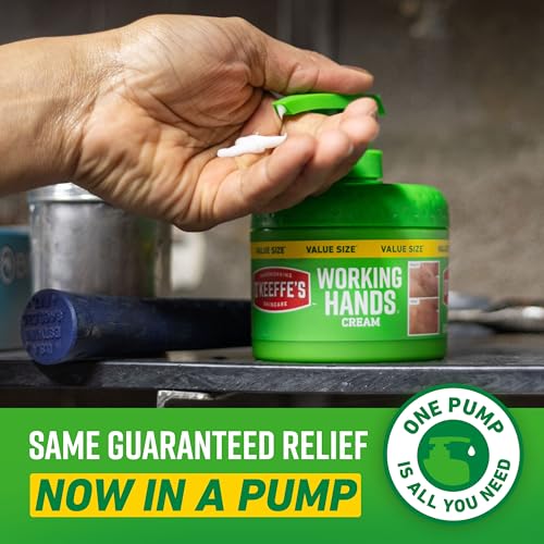 O'Keeffe's Working Hands Cream 10oz Pump Jar