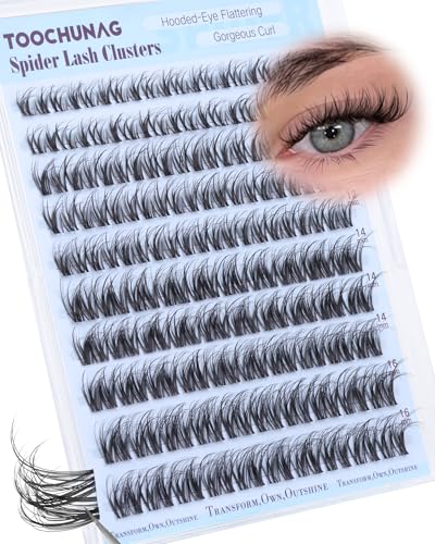 Spider Lash Clusters D Curl Wispy Eyelash Extensions 10-16mm