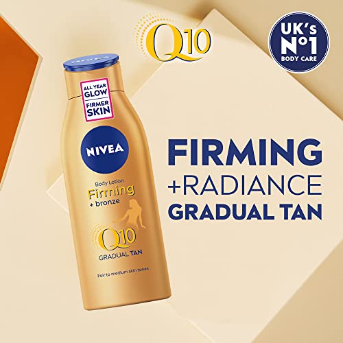 NIVEA Body Q10 Gradual Tan Body Moisturiser Fair to Medium 400ml