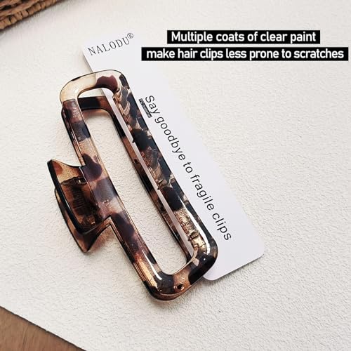 5 Inch XL Hair Claw Clips for Thick Curly Hair - 2 Pack