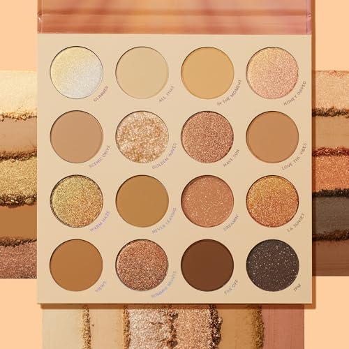 ColourPop Golden Hour Eyeshadow Palette - Sunset Golds & Bronzes