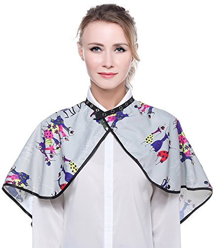 Makeup Artist Shortie Comb-Out Cape - Water-Repellent