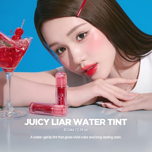lilybyred Juicy Liar Water Tint - Long-Lasting Lip Stain