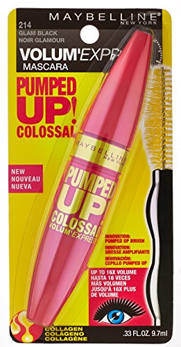 Maybelline Volum' Express Pumped Up Colossal Mascara, Black