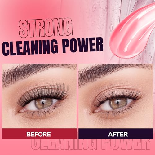 Lash Extension Remover Cream Eyelash Extension Remover Low Irritation Dissolves Powerful Eyelash Glue Remover for Salon Lash Glue Remover(No Flavored 10g)