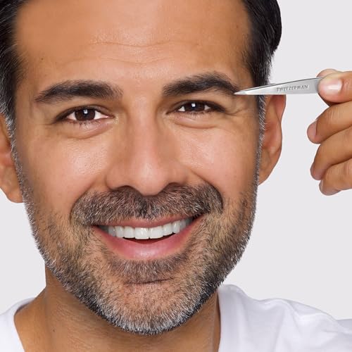 Tweezerman Petite Tweeze Set for Eyebrows with Travel Case