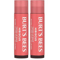 Burts Bees 100% Natural Tinted Lip Balm, Hibiscus with Shea Butter & Botanical Waxes 1 Tube (Pack of 2)