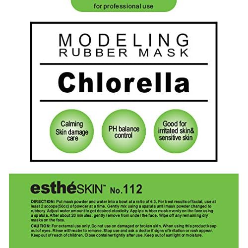No.112 Chlorella Modeling Mask Powder for Professional Facial Treatment, 35 Oz. (2 pack)