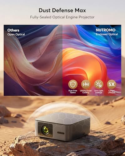4K Decoding Outdoor Projector 2000 ANSI Smart WiFi