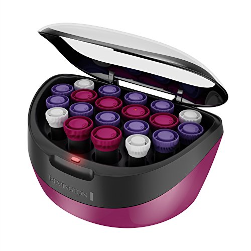 Remington Ionic Conditioning Hair Setter, 20 Velvet Hair Rollers, 6 Large (1¨ù¡±), 10 Medium (1"), 4 Small (¨ú¡±), Blowout Style Hair Curlers