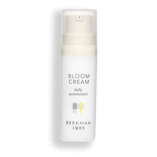 Beekman 1802 Bloom Cream Goat Milk Face Moisturizer, 15mL - Lightweight, Gentle, Deeply Hydrating & Nourishes Skin Barrier - All Skin Types - Cruelty Free