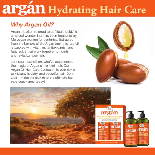 Difeel Argan Oil Leave-In Conditioner Spray 6 oz