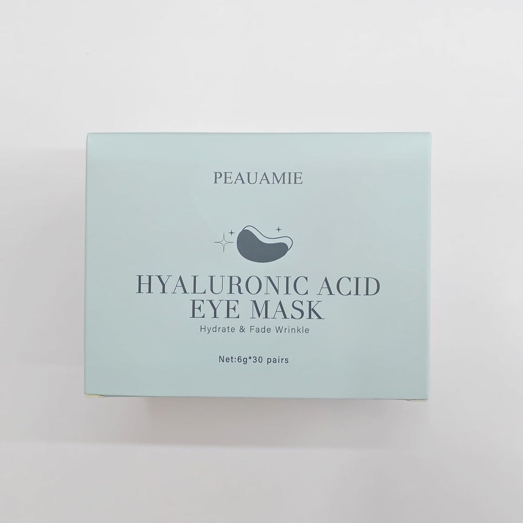 Under Eye Patches Gold and Hyaluronic Acid for puffy eyes,Rose Eye Masks for Dark Circles and Puffiness skin care Smooth Wrinkles products 30 Pairs