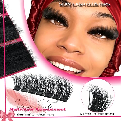 Lash Clusters 260D Volume Eyelash Extensions 12-22mm (288pcs)