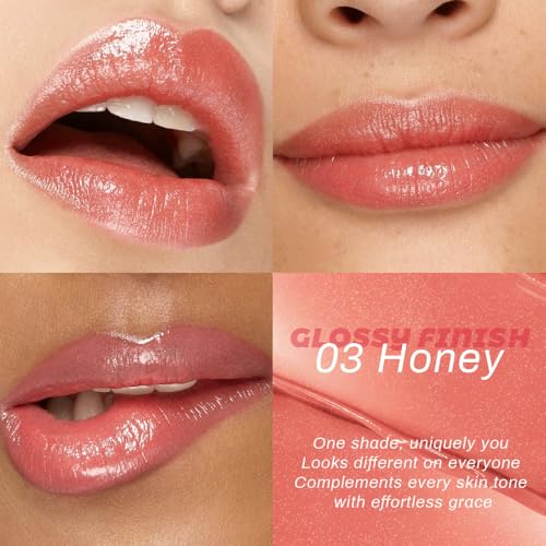 Kaely Honey Tinted Lip Balm Duo - Hydrating Lipstick for Dry Lips