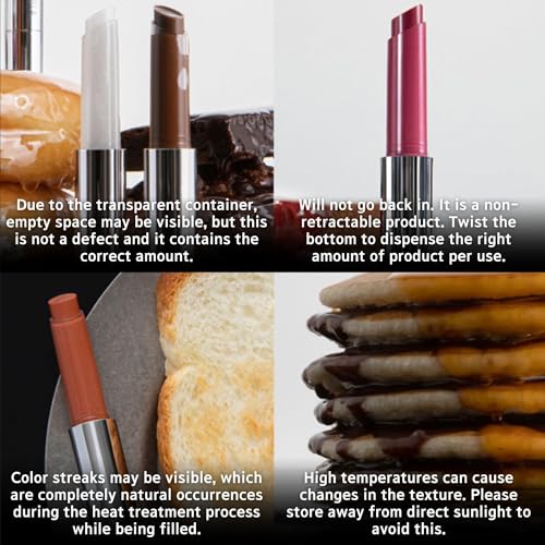 BBIA Over Glaze Stick - Lip Plumping Gloss Melting Balm Lipstick, Intensive Volume Up, High Shine & Glossy, Ultra Watery Moisturizing & Volumizing, Glowy Texture, Korean Lip Makeup (04 FIG GLAZE)
