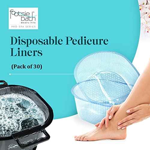 Foot Spa Plus, Liner Replacements, 30 Count