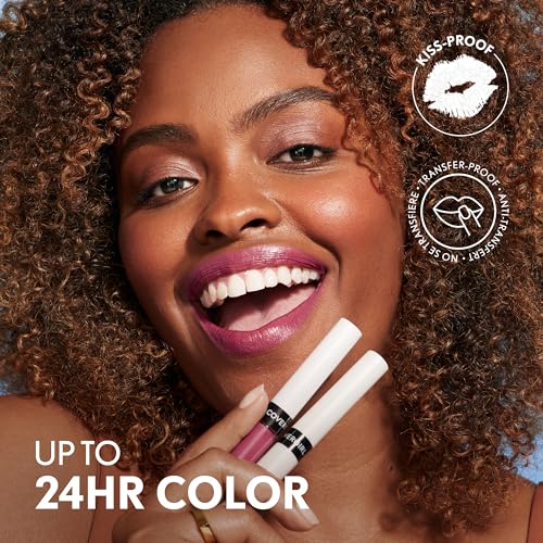 Covergirl Outlast All-Day Lip Color 055 Atomic Love - 1 Pack, 24-Hour Hydrating Lipstick