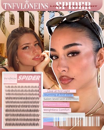 Spider Lash Clusters - Wispy Fluffy Eyelash Extensions 8-16mm