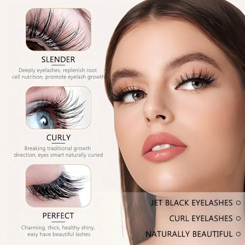 VRAIKO Eyelash Growth Serum, Naturally Longer, Fuller, Thicker, Healthier-Looking Lashes, Clean Beauty Formula, Gentle Daily Use, Vegan & Cruelty-Free Enhancer