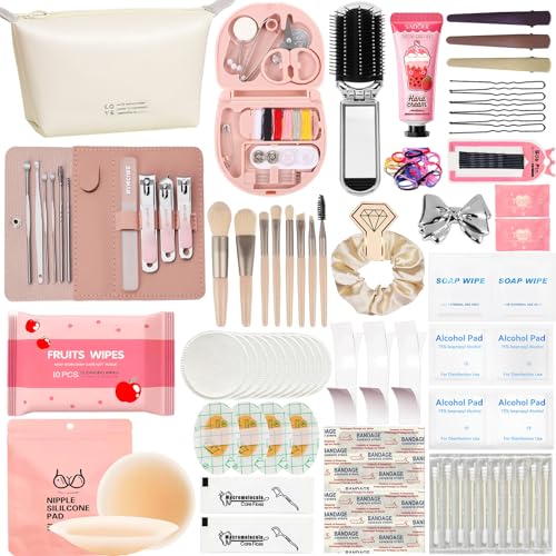Bridal Emergency Kit with 40+ Essentials & Cosmetic Bag