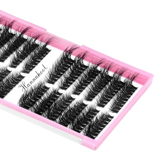 80D Cluster Lashes Mixed 8-16mm - 216Pcs DIY Eyelash Extensions